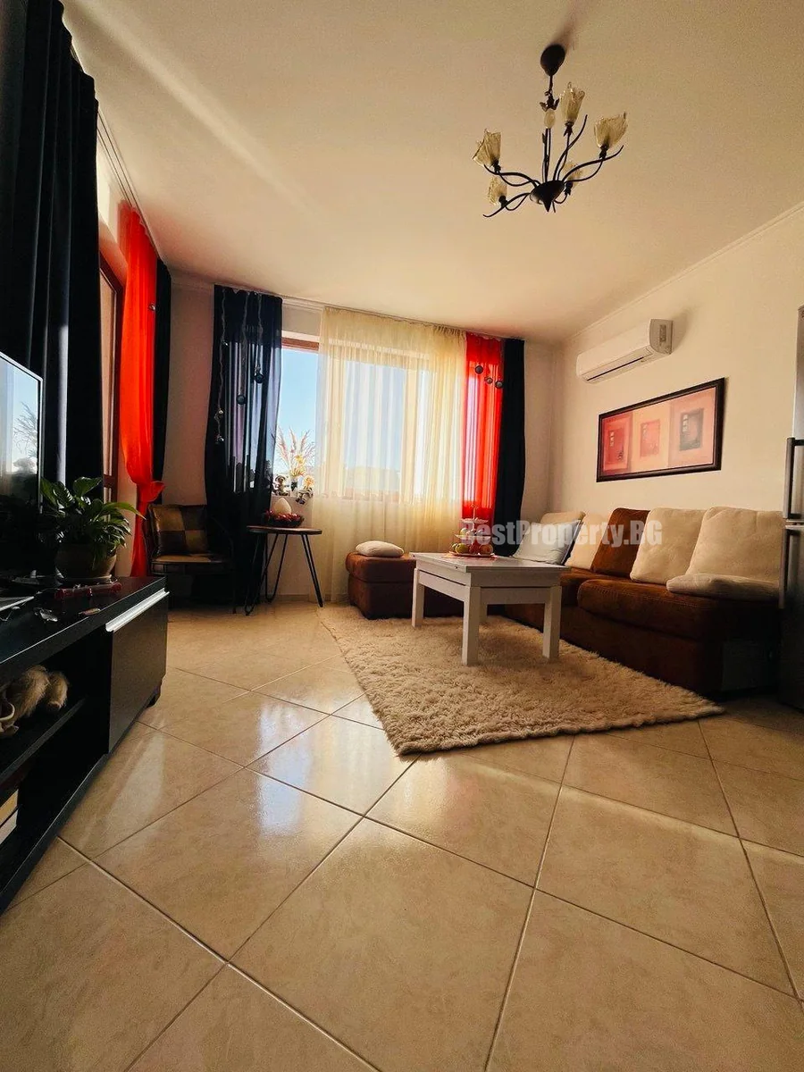 Furnished 1-Bedroom Apartment with Sea View - Famagusta Antonia, Aheloy, 51 m² – Aheloy