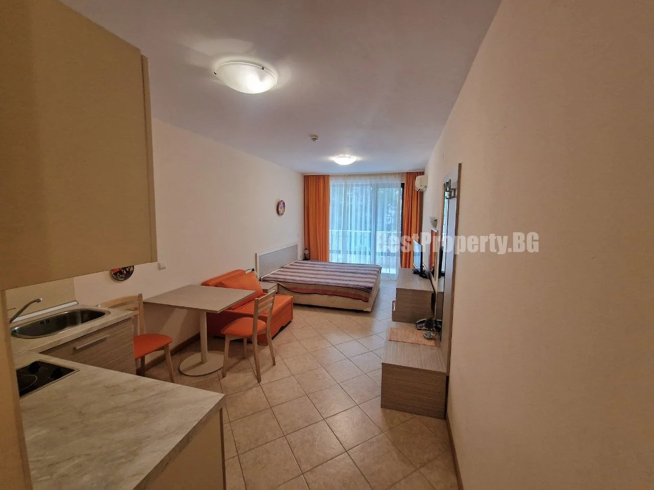 Studio 42 m² on the 4th floor with a balcony - Royal Sun – Sunny Beach