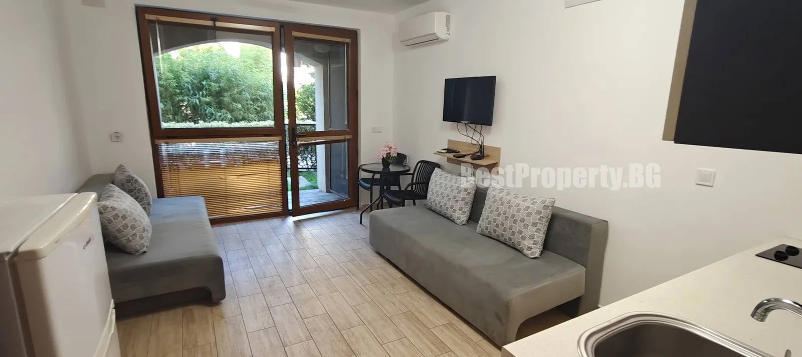 Furnished apartment on the ground floor with an additional garden – Cascadas – Sunny Beach