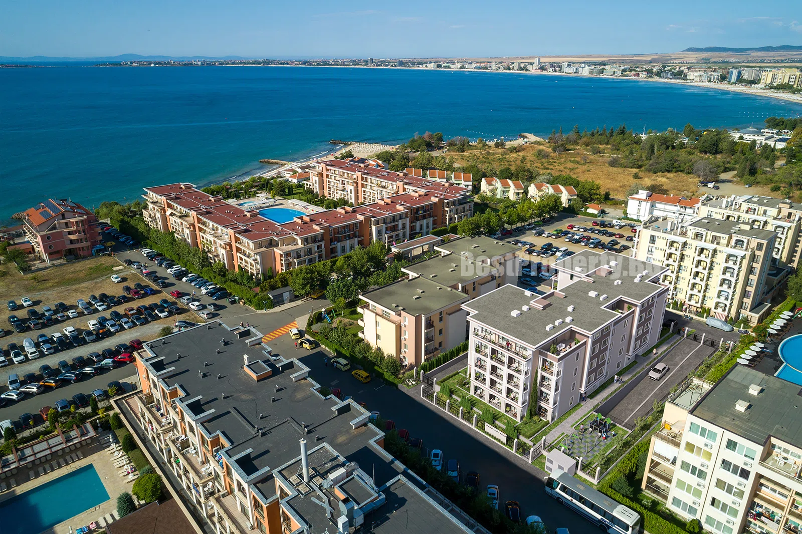 38.6 m² Studio with Panoramic Sea View – Premier Fort Suites, Saint Vlas – Saint Vlas