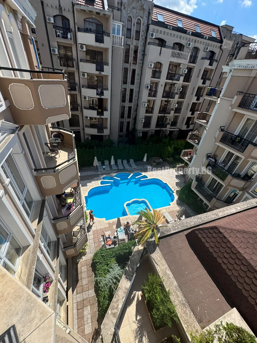 58 m² 1 Bedroom Apartment with Pool View – Dawn Park Deluxe, Sunny Beach – Sunny Beach
