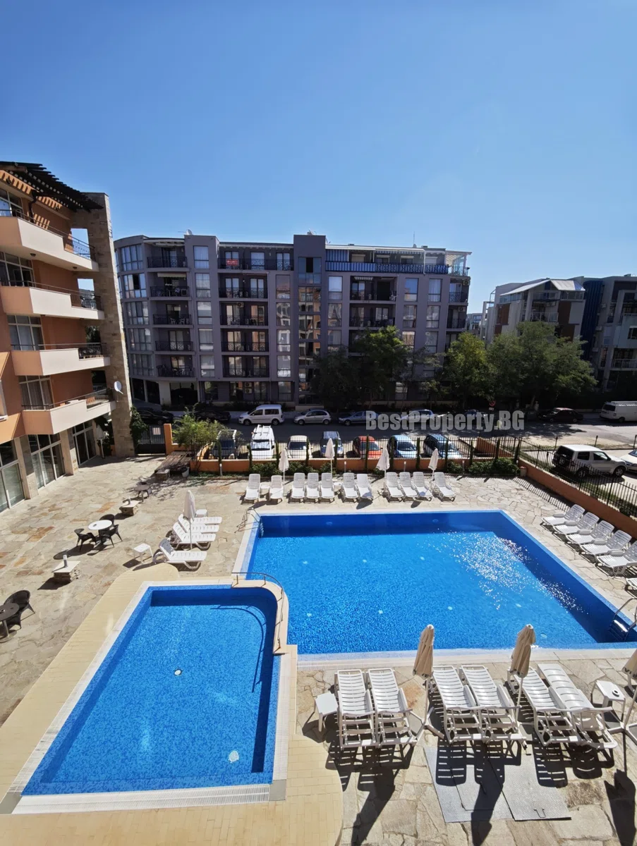 71 m² 1 bedroom apartment with pool view – Reverie, Sunny Beach – Sunny Beach