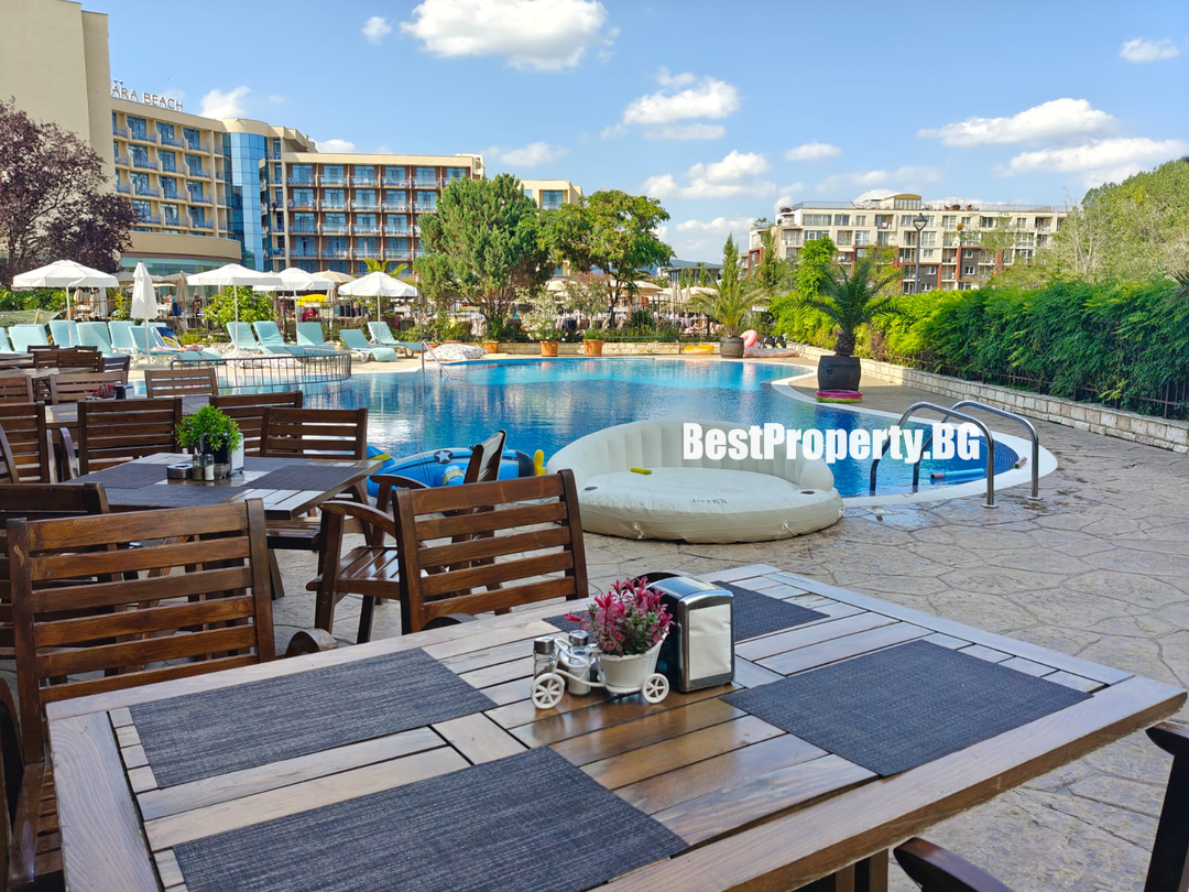 Attractive apartment on the first coastline with a view of the dunes🏖️ – Sunny Beach