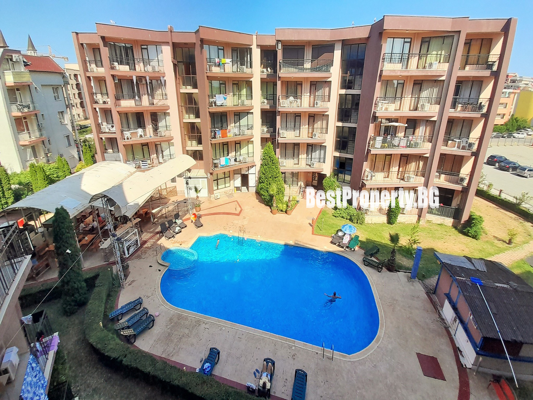 Spacious apartment with balcony, 700 m from the beach - Sea Grace – Sunny Beach