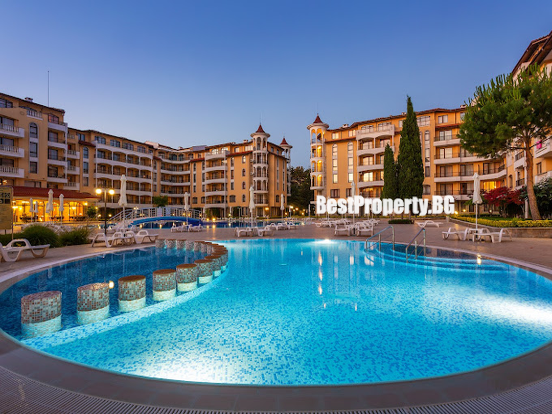 Spacious 55m² apartment with balcony – Royal Sun, – Sunny Beach