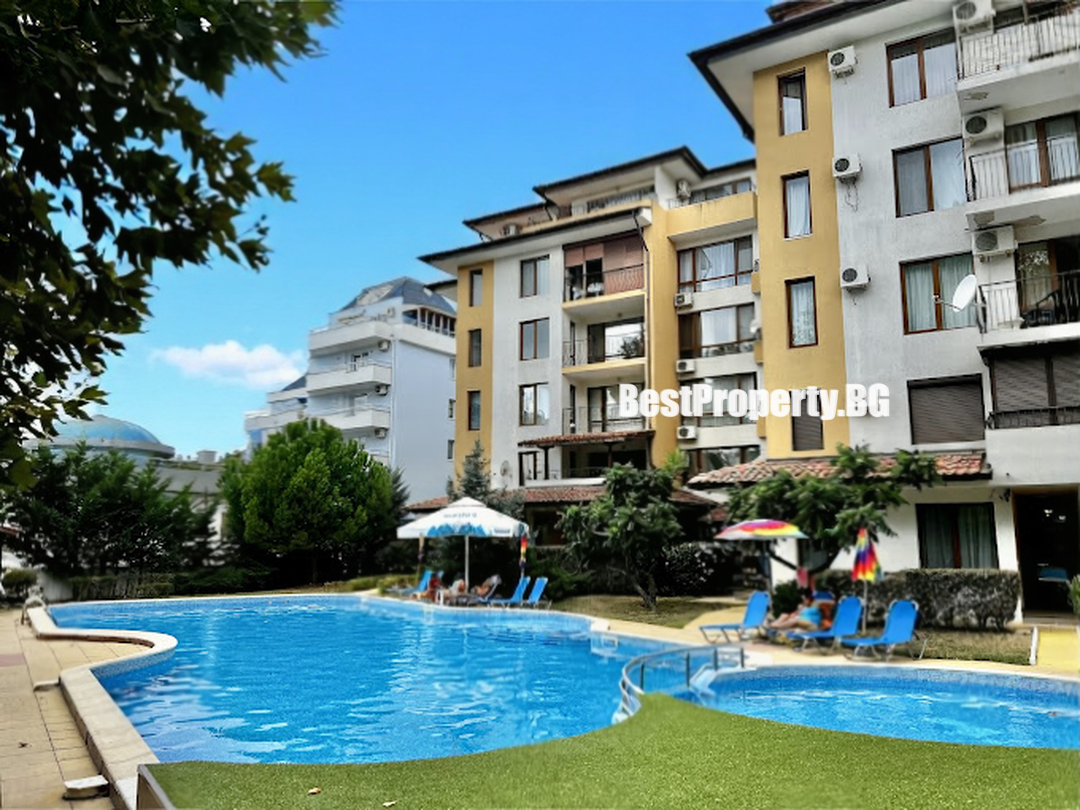 Cozy studio 40 m² with balcony - Diamond Bay, – Sunny Beach