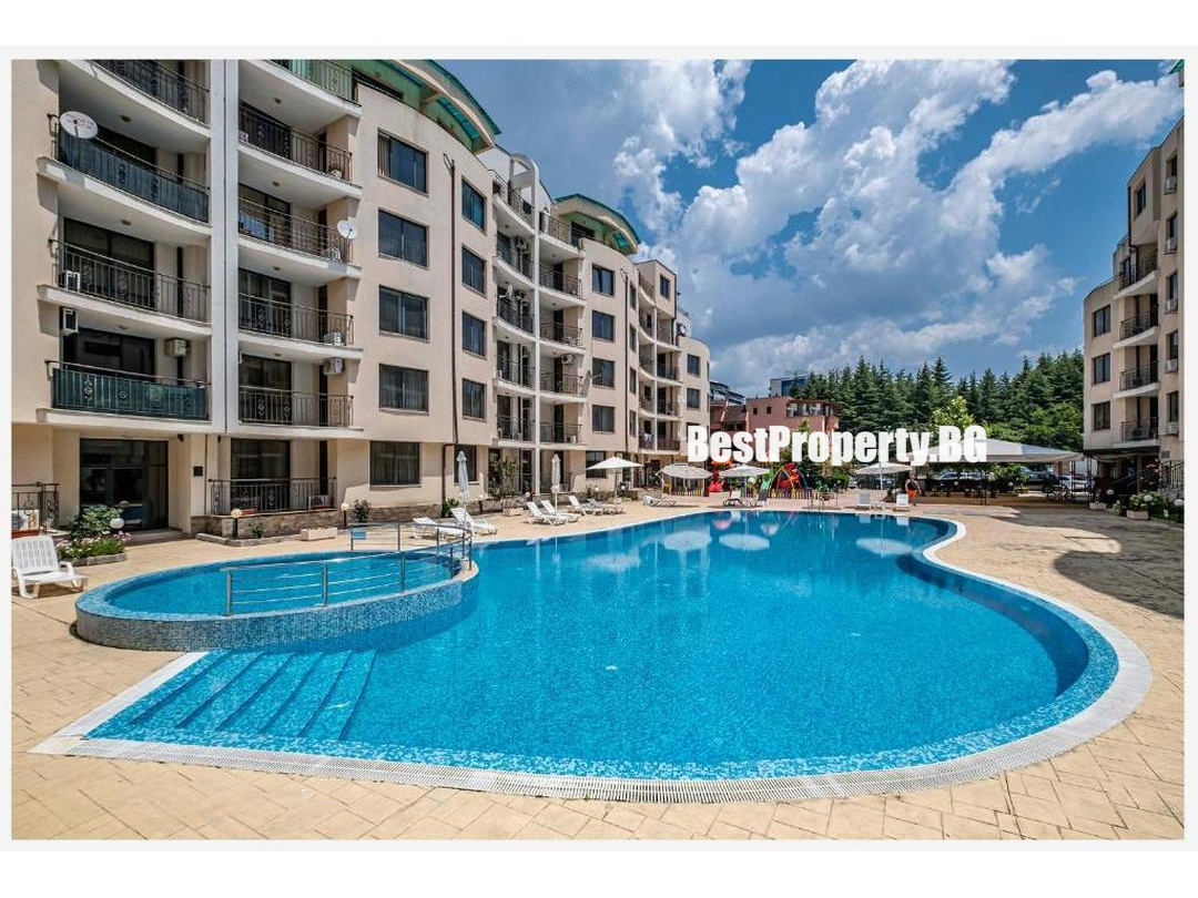 Spacious 113 m² apartment with 2 bedrooms and 2 bathrooms – Avalon – Sunny Beach