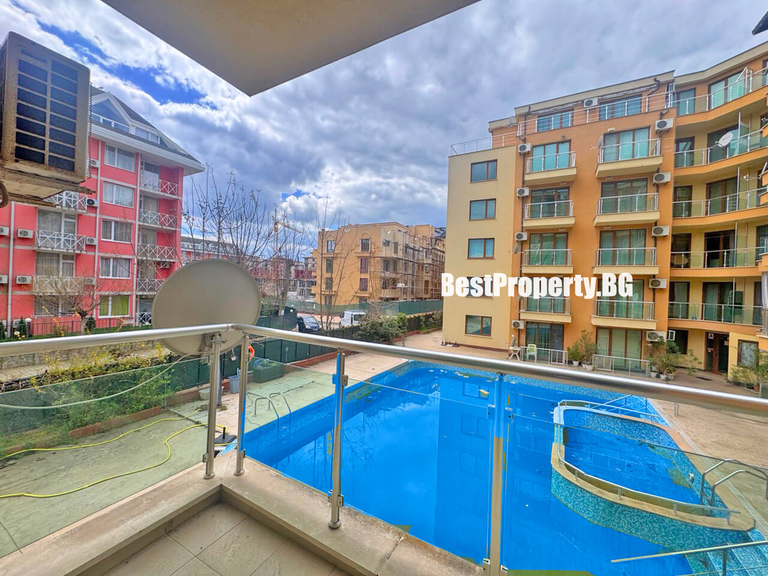 Cozy studio 33 m² with pool view – Amadeus 11 – Sunny Beach