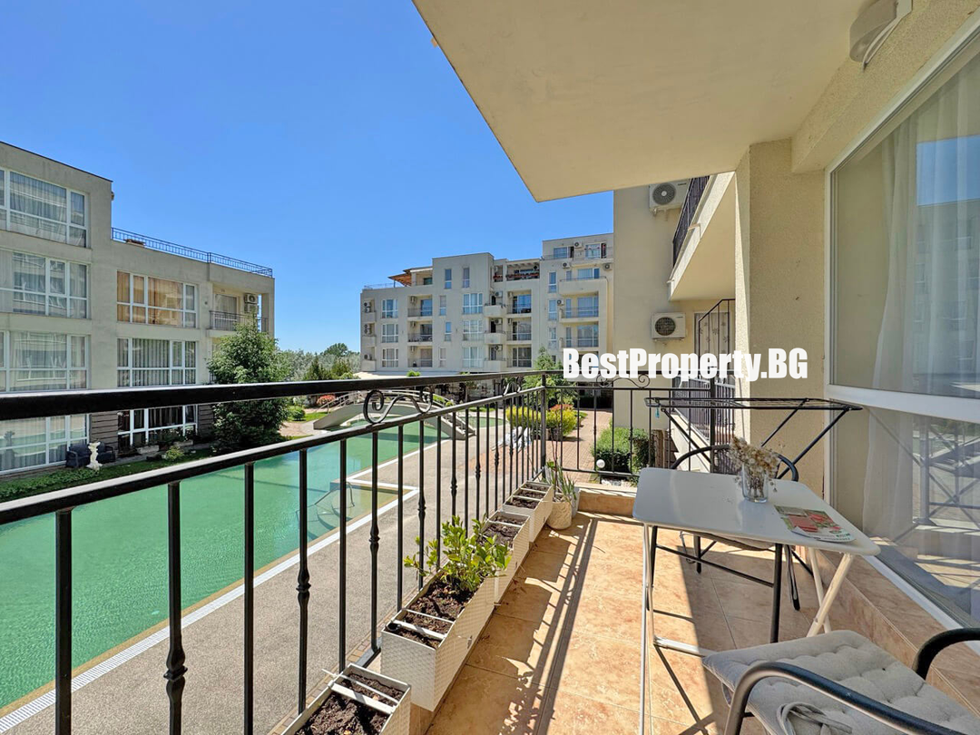 Furnished apartment 55 m² with balcony and pool view – Casa Del Sol – Sunny Beach