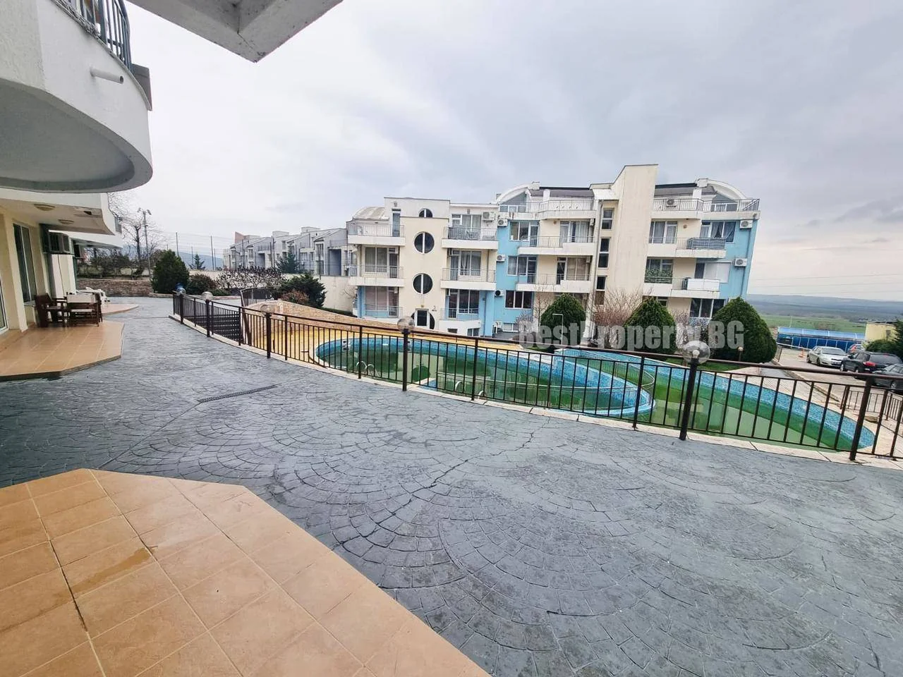 Spacious studio with a view of the swimming pool - Sunset Koszarica – Koszaritsa