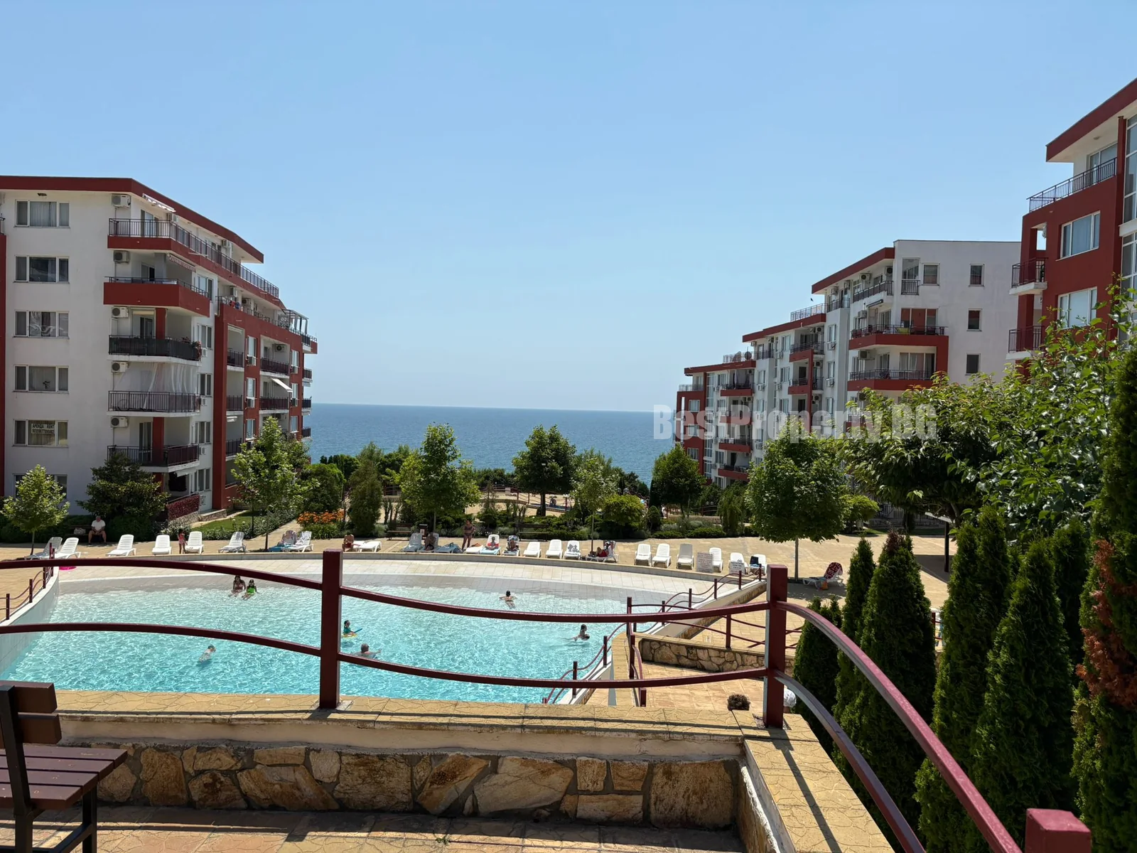 Furnished 1-bedroom apartment close to the beach - Panorama Fort Noks – Saint Vlas