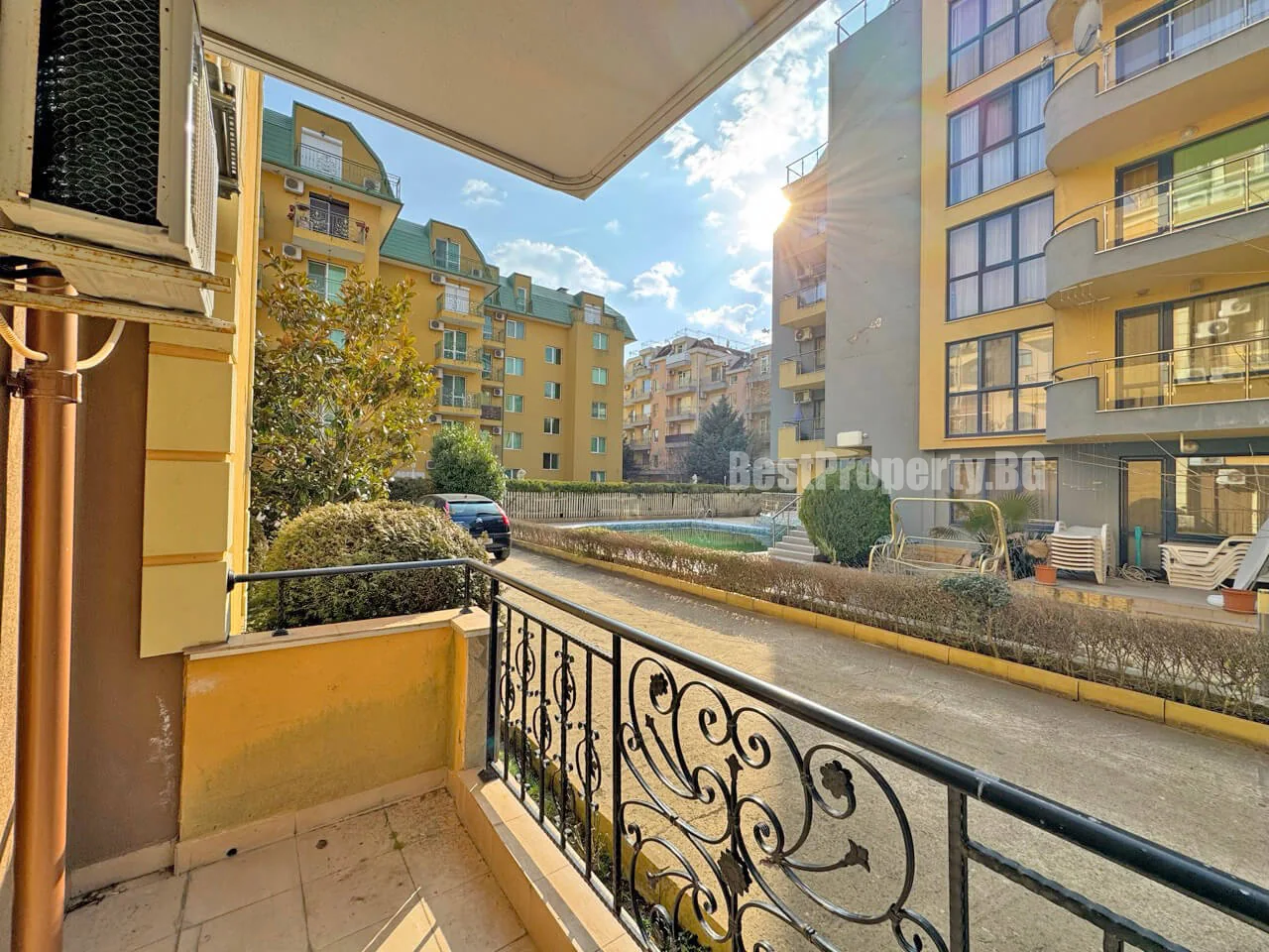 Cozy studio 36 m² with balcony – Magnolia Residence 2 – Sunny Beach