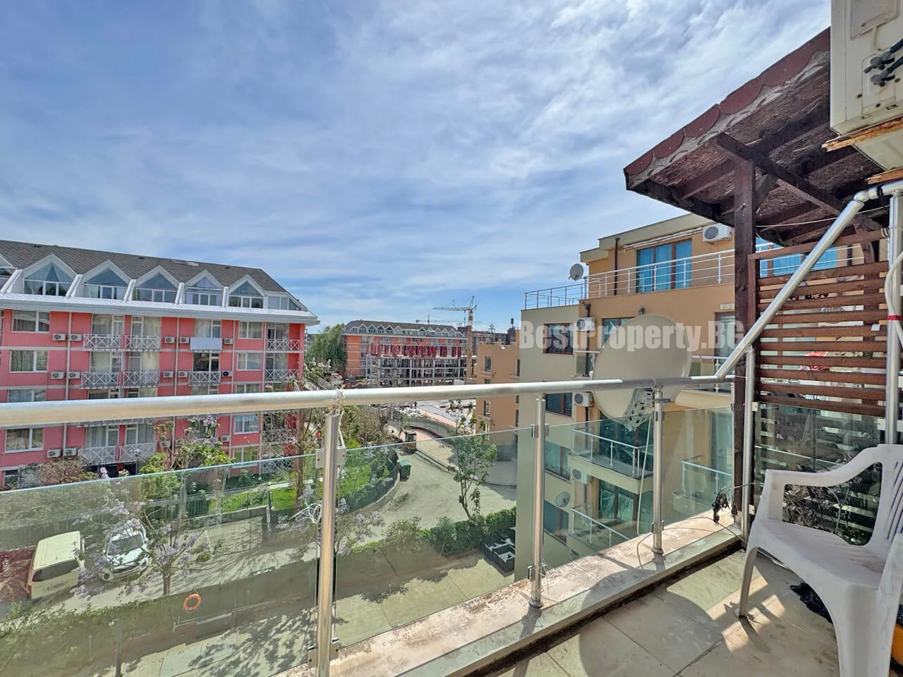 Furnished studio 34 m² with a view of the swimming pool - Amadeus 11 – Sunny Beach