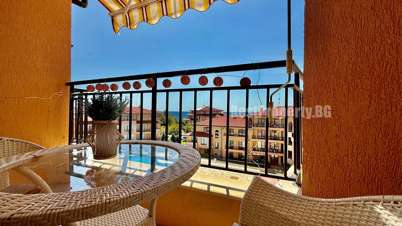 67 m² One-Bedroom Apartment with Sea View - Sky Dreams, Saint Vlas – Saint Vlas