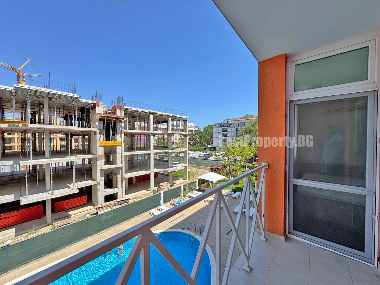 One-Bedroom Apartment with Pool View in Gerber 2 – 45 m² – Sunny Beach