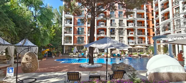 Обзаведен 2-стаен апартамент в Хармони Палас - Слънчев бряг, 47.74 м² – Слънчев бряг