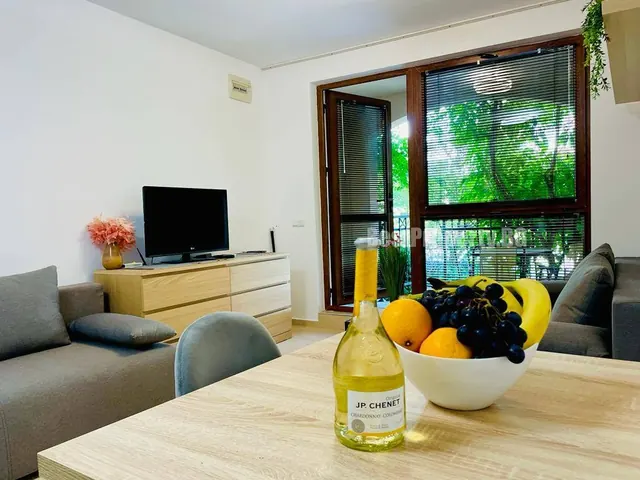 Studio 33.4 m² on the ground floor with a view of the pool and greenery – Cascadas 3 – Sunny Beach