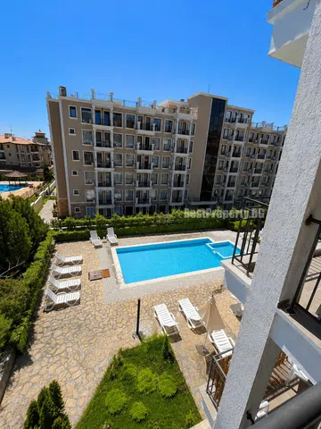 Spacious Studio 47 m² with Pool View in Saint Vlas | 200 m from the beach – Saint Vlas