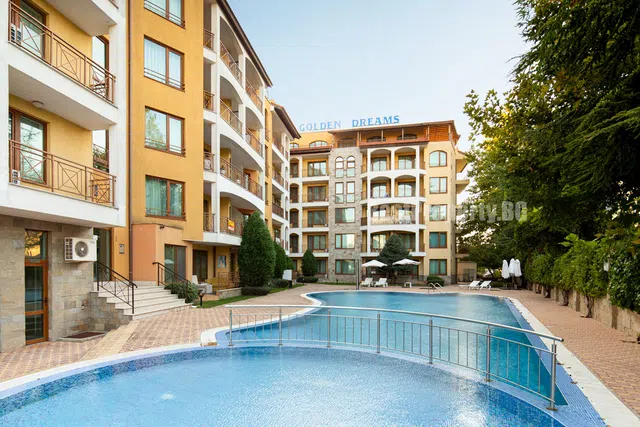 Spacious 84.1 m² 1 bedroom apartment with parking space – Golden Dreams, Sunny Beach – Sunny Beach