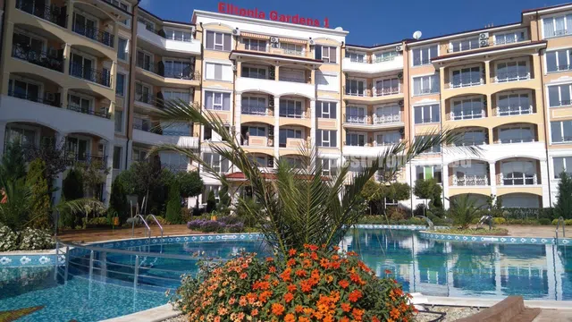 Designer apartment 55 m² with 1 bedroom and pool view – Elitonia Garden 1, Ravda – Ravda