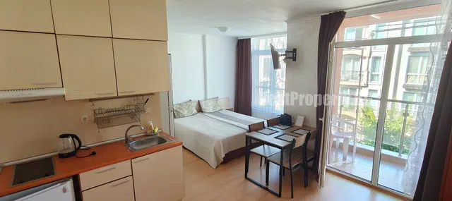 Furnished Studio on the 4th Floor with Balcony – Rainbow 2 – Sunny Beach