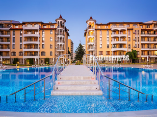☀️ Spacious apartment with a large terrace and a view of the swimming pools – Royal Sun – Sunny Beach