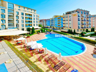 Cozy studio with balcony and sea view – Rainbow 1 – Sunny Beach