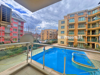 Cozy studio 33 m² with pool view – Amadeus 11 – Sunny Beach