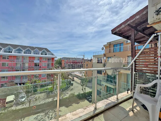 Furnished studio 34 m² with a view of the swimming pool - Amadeus 11 – Sunny Beach