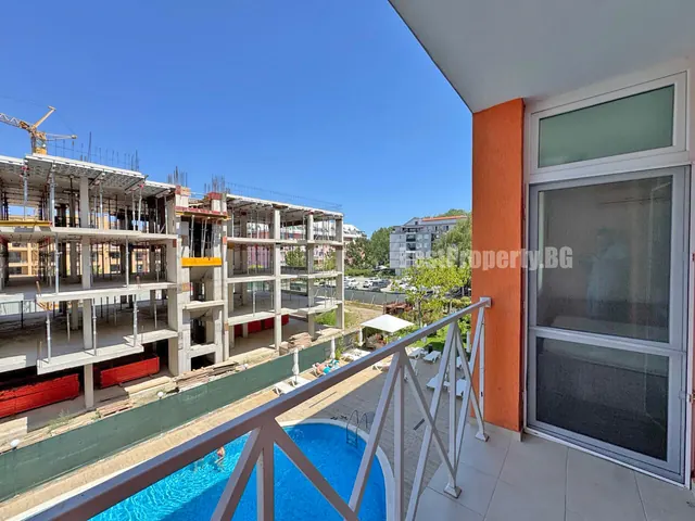 One-Bedroom Apartment with Pool View in Gerber 2 – 45 m² – Sunny Beach